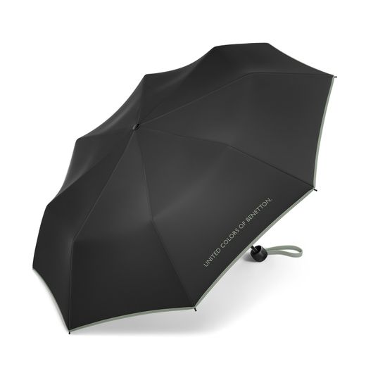 Paraguas Benetton Super Mini Black-Icebergs