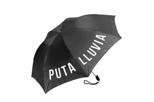 Paraguas de bolsillo Puta Lluvia Fisura