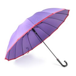 Paraguas Largo Mujer Auto 16 varillas elegir color al hacer pedido 65/16-Ø110cm
