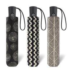 Paraguas Plegable Mujer A/C New Black & White 54/8 3 sec 94cm ø ↨ 28cm elegir modelo al hacer pedido