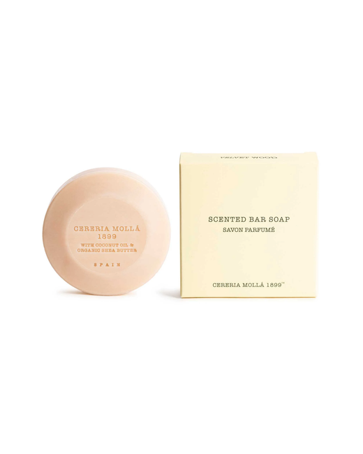 Pastilla Jabón Sólido 100grs Velvet Wood Cerería Molla