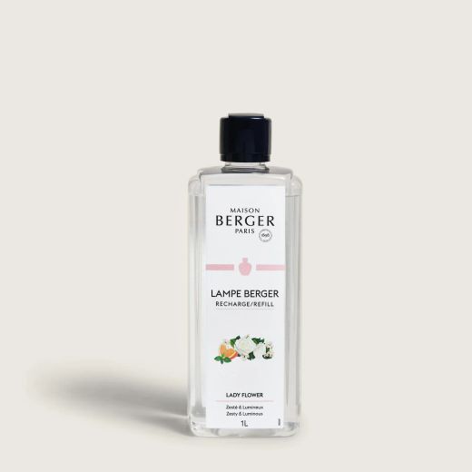Perfume Ambientador Lampe Berger 1000 ml Flor de Dama Elimina Olores