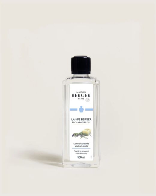 Perfume Ambientador Lampe Berger 500 ml Recuerdos de Jabón Elimina Olores