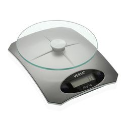 Peso bascula digital cocina base cristal