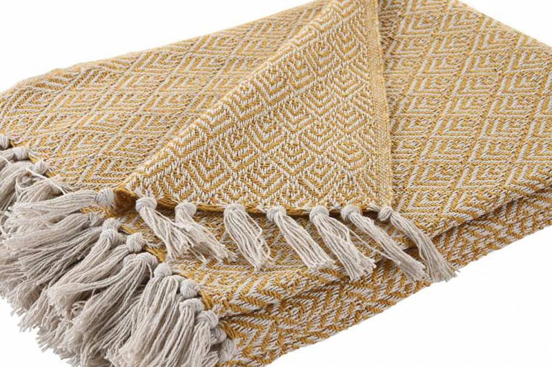 Compra Online Plaid decorativo para sofa o cama algodon 130x170 en nuestra  tienda Online de Artículos de Textil para el Hogar y Regalo — WonderfulHome  Shop