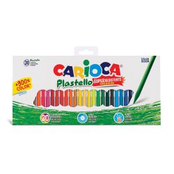 Plastidecor para Colorear Caja de 30 Colores Carioca