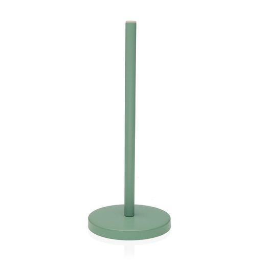 Porta rollos papel cocina metal color verde menta