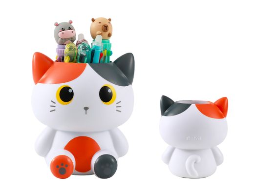 Portabolígrafos 3D ORANGE CAT ITotal Idea Regalo