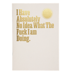 Postal Original Absolutely No Idea by RFW Archivist Ideal Regalo