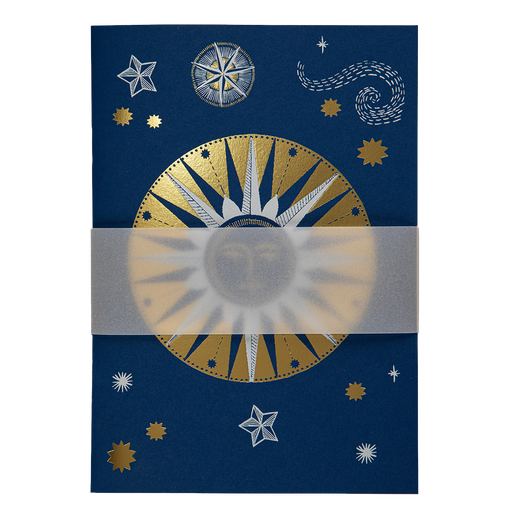 Postal Original Sun and Stars by Ariane Butto Archivist Ideal Regalo