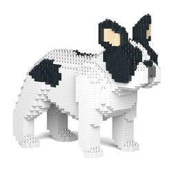 Puzzle 3D Miniatura Bulldog Francés Robotime Modelo 02S-M04 para Montar