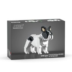 Puzzle 3D Miniatura Bulldog Francés Robotime Modelo 02S-M04 para Montar