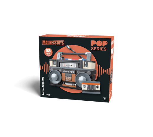 Puzzle 3D Miniatura Radio Cassette Robotime para Montar