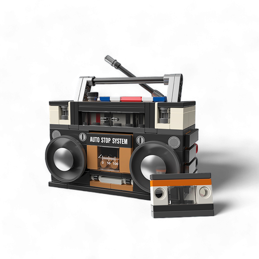 Puzzle 3D Miniatura Radio Cassette Robotime para Montar