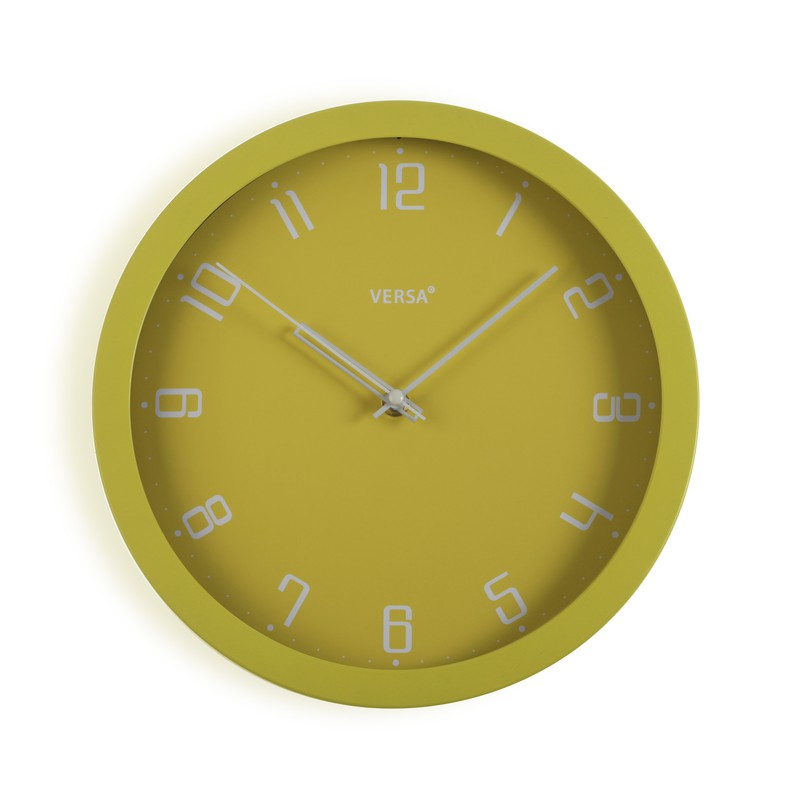 Compra Online Reloj pared decorativo mostaza colección moderno minimalista  30cm en nuestra tienda Online de Artículos de Regalo y de Decoración para  el Hogar — WonderfulHome Shop