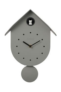 Reloj de cuco Gato verde oliva Ideal Regalo I Total