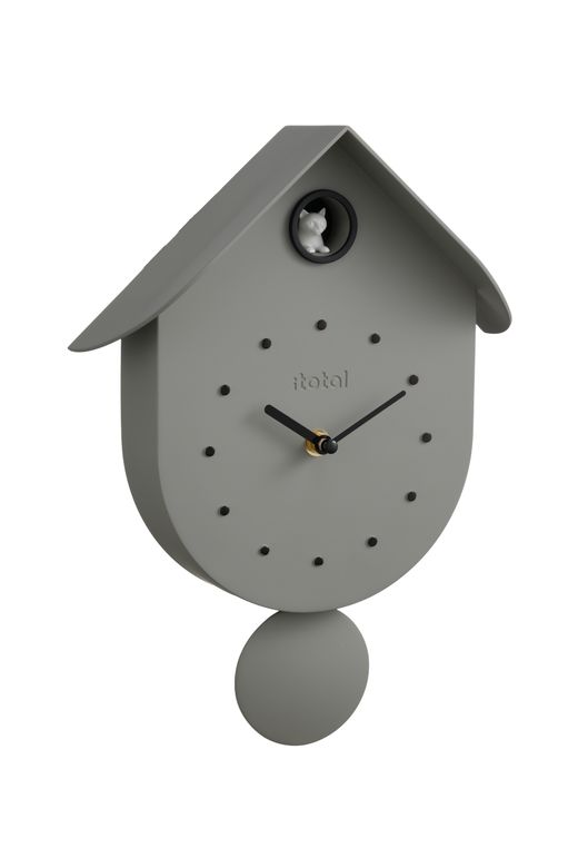 Reloj de cuco Gato verde oliva Ideal Regalo I Total