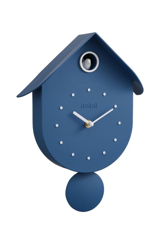 Reloj de cuco Pajarito azul marino Ideal Regalo I Total