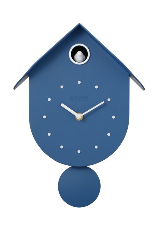 Reloj de cuco Pajarito azul marino Ideal Regalo I Total