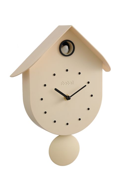 Reloj de cuco Pajarito crema Ideal Regalo I Total