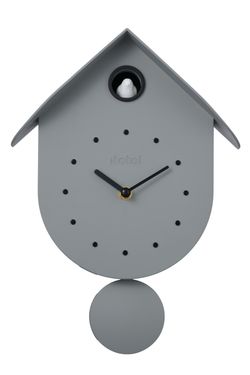 Reloj de cuco Pajarito gris Ideal Regalo I Total