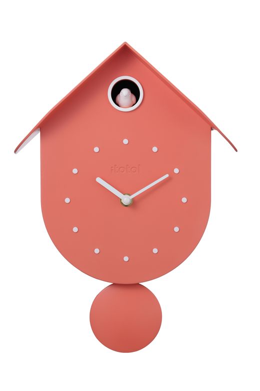 Reloj de cuco Pajarito naranja Ideal Regalo I Total