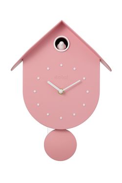 Reloj de cuco Pajarito rosa pastel Ideal Regalo I Total