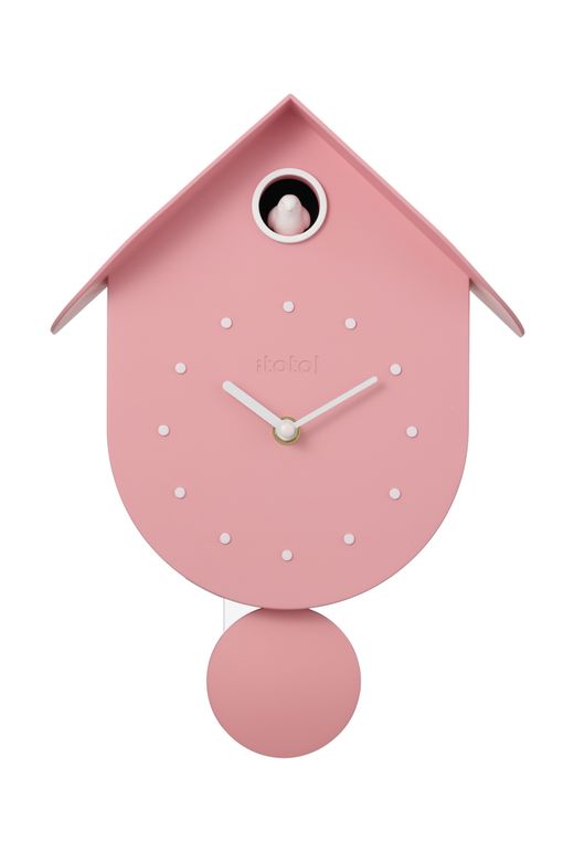 Reloj de cuco Pajarito rosa pastel Ideal Regalo I Total