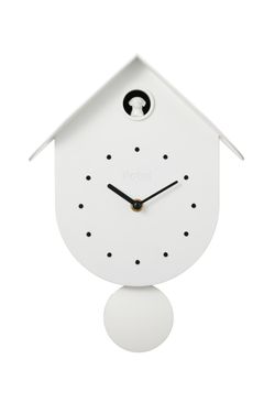 Reloj de cuco Perro blanco Ideal Regalo I Total