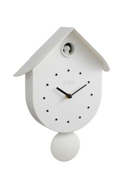 Reloj de cuco Perro blanco Ideal Regalo I Total