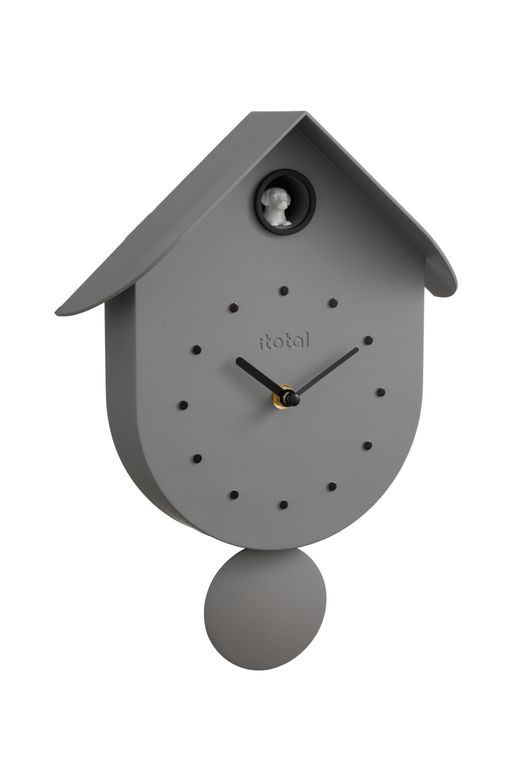 Reloj de cuco Perro gris Ideal Regalo I Total