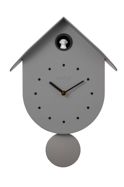 Reloj de cuco Perro gris Ideal Regalo I Total