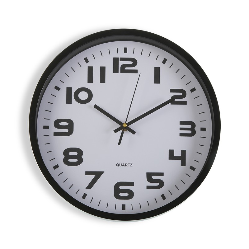 Compra Online Reloj pared decorativo negro colección moderno minimalista  30cm en nuestra tienda Online de Artículos de Regalo y de Decoración para  el Hogar — WonderfulHome Shop