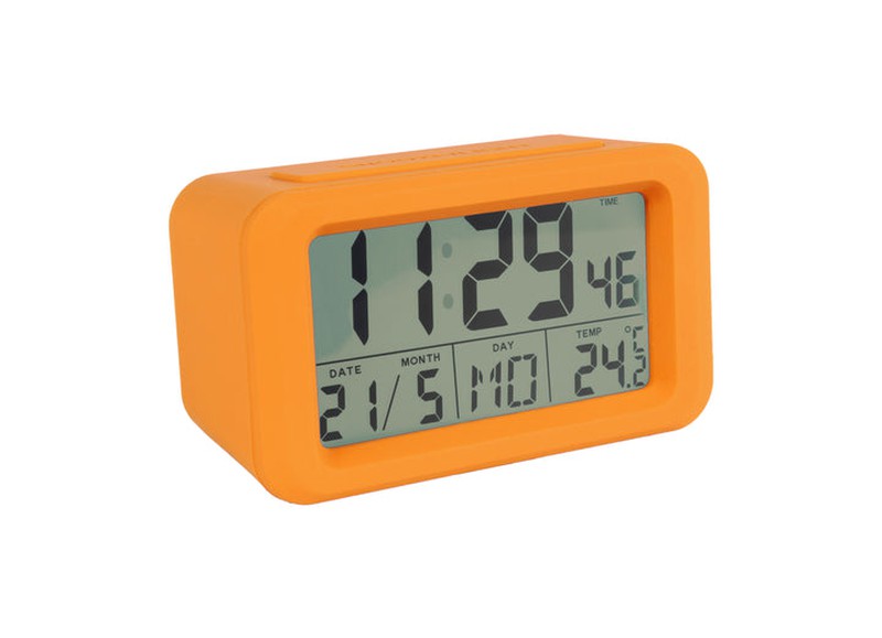 Reloj despertador de mesa digital con pantalla LED Gummy de diseño color  Blanco de la marca Fisura ideal para regalar — WonderfulHome Shop
