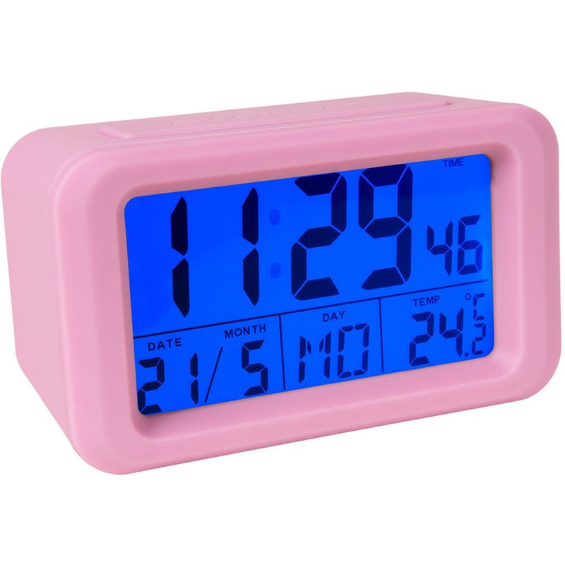 Reloj despertador de mesa digital con pantalla LED Gummy de diseño color  Blanco de la marca Fisura ideal para regalar — WonderfulHome Shop