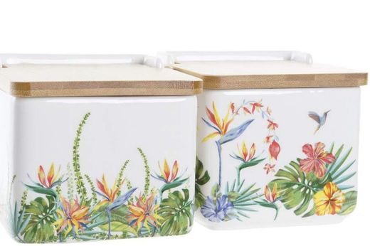 Salero de Cocina 750 ml Tropic Garden Dolomite