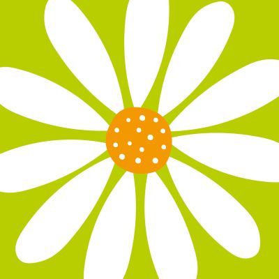 Servilleta Decorada Flores Verdes Happy Flower PPD 33x33 Ideal Mesa