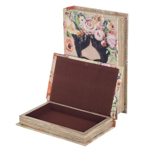 Set 2 Cajas Forma Libro Frida Khalo