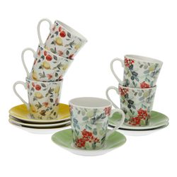 Set 6 Tazas Café Leche Aurora Versa