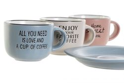 Set 6 Tazas de Café 200 ml