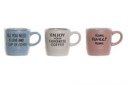 Set 6 Tazas de Café 90 ml