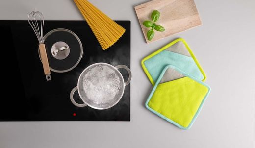 Set Manoplas Cocina Lemon Idea Regalo Remember