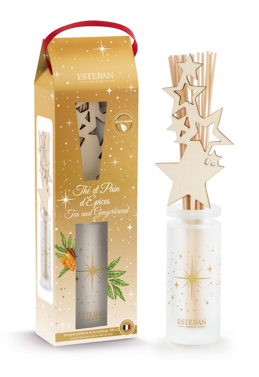 Set Mikado 100 ml Esteban Paris Navidad Canela y Pan de Jengibre