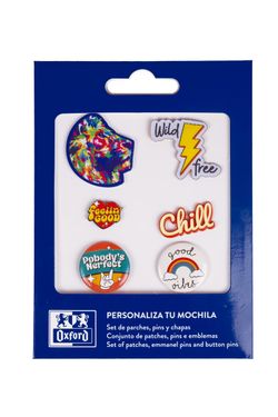 Set Oxford Parches Pins