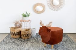 Taburete Original Le Cerf marrón madera Balvi Idea Regalo