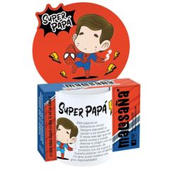 Taza 330 ml Super Papá Mod 3 Regalo Malasaña Creative Story