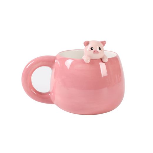 Taza 450 ml Infantil Charm Cerdo I Total Ideal Regalo