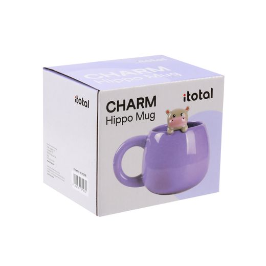 Taza 450 ml Infantil Charm Hipopótamo ITotal Ideal Regalo