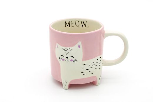 Taza Animal Bonito Gato Ideal Regalo Winkee