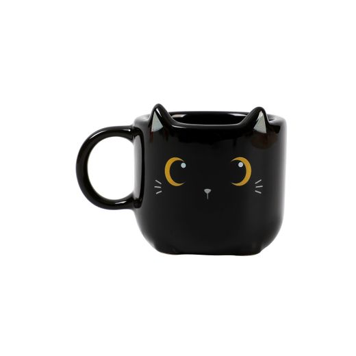 Taza de Espresso Gato Negro Set 2 piezas ITotal